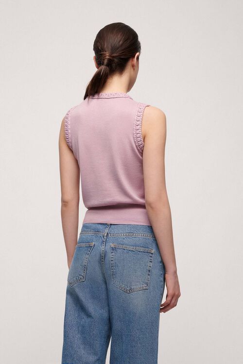 Luisa Spagnoli Mini - Top in lana Sconto