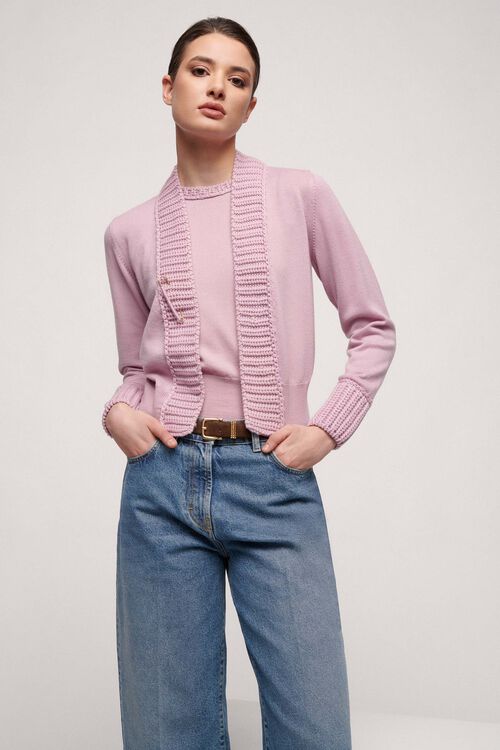 Luisa Spagnoli Mini - Top in lana Sconto