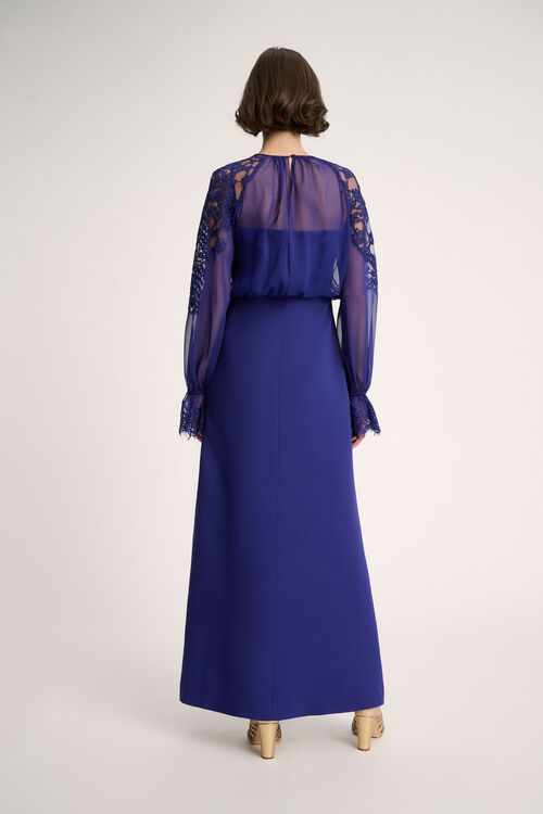 Luisa Spagnoli Ghiaia - Abito elegante Saldi Di Fabbrica