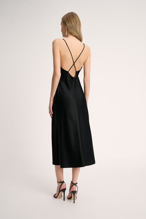 Luisa Spagnoli Gesso - Abito longuette elegante Moda