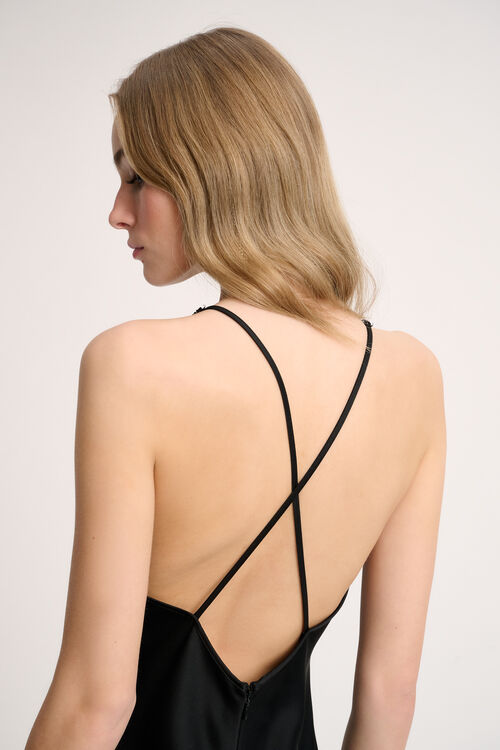 Luisa Spagnoli Gesso - Abito longuette elegante Moda
