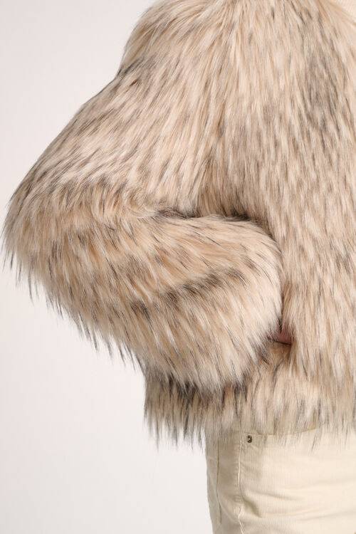 Luisa Spagnoli Saga - Giacca in faux fur Fino Al -60%