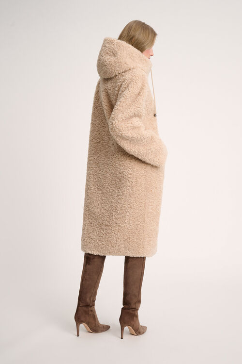 Luisa Spagnoli Serra - Cappotto teddy Novità