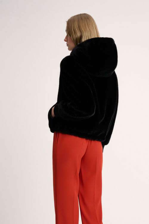 Luisa Spagnoli Scheggia - Giubbotto faux fur Outlet