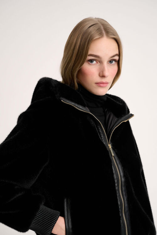 Luisa Spagnoli Scheggia - Giubbotto faux fur Outlet
