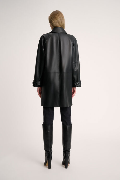 Luisa Spagnoli Superbo - Cappotto in pelle Offerte