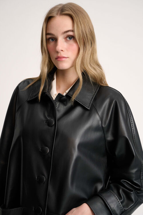 Luisa Spagnoli Superbo - Cappotto in pelle Offerte