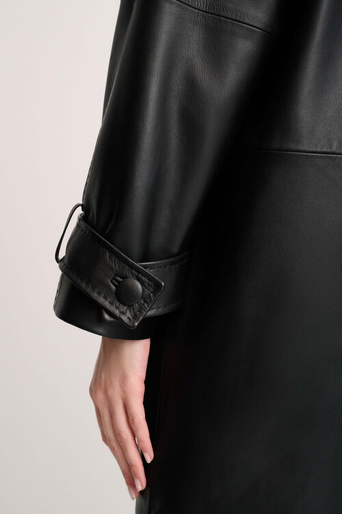 Luisa Spagnoli Superbo - Cappotto in pelle Offerte