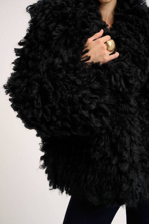Luisa Spagnoli Corrente - Giacca oversize - Fashion Show Vendita Calda