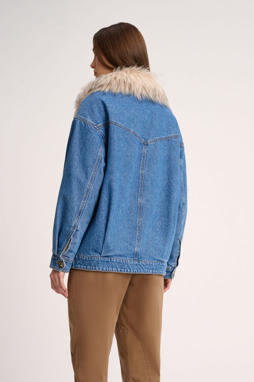 Luisa Spagnoli Scialuppa - Giubbotto in denim In Saldo