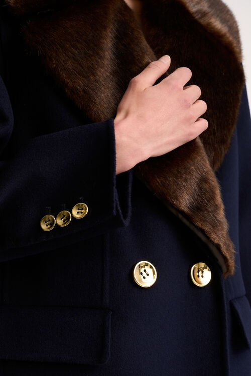 Luisa Spagnoli Saliente - Cappotto con collo - Fashion Show Italy
