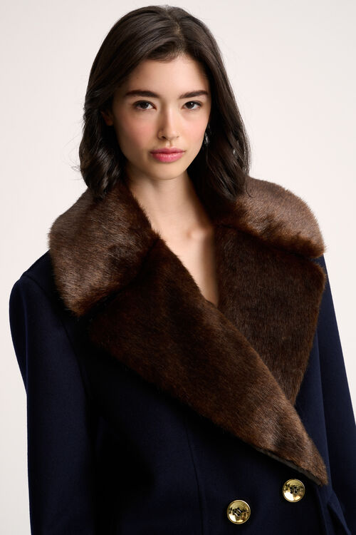 Luisa Spagnoli Saliente - Cappotto con collo - Fashion Show Italy