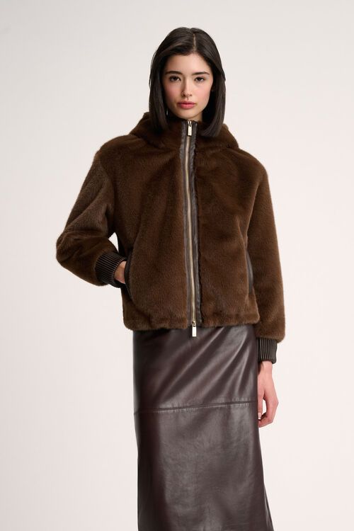 Luisa Spagnoli Scheggia - Giubbotto faux fur Sconto