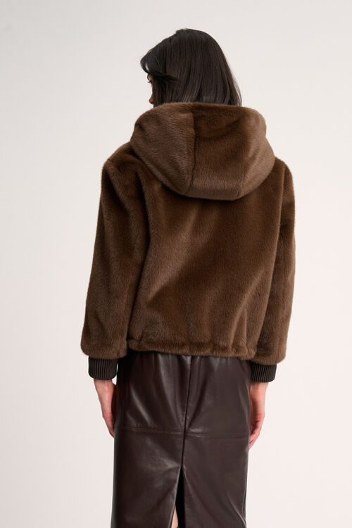 Luisa Spagnoli Scheggia - Giubbotto faux fur Sconto