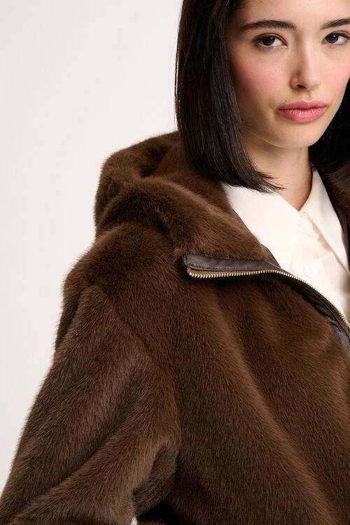 Luisa Spagnoli Scheggia - Giubbotto faux fur Sconto