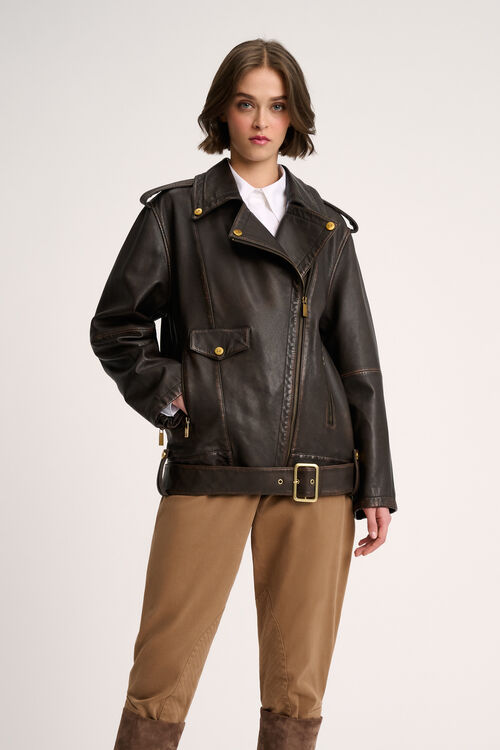 Luisa Spagnoli Singolo - Giubbotto aviator Offerta