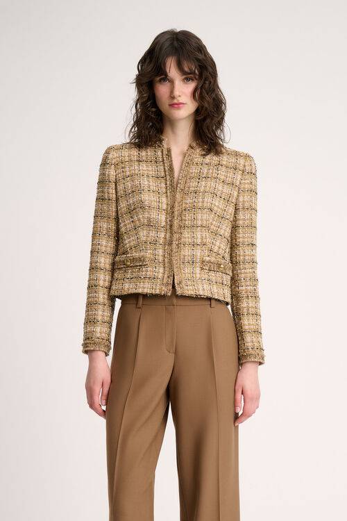 Luisa Spagnoli Saggi - Giacca cropped Qualità Garantita