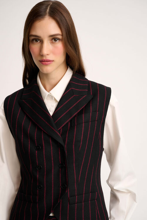 Luisa Spagnoli Sellano - Gilet doppiopetto Sottocosto