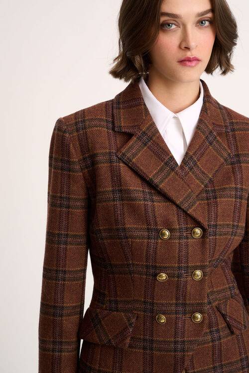Luisa Spagnoli Suoneria - Giacca tartan I Più Venduti