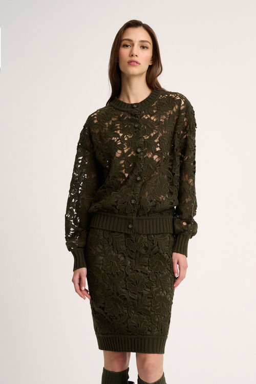 Luisa Spagnoli Segesta - Cardigan in pizzo - Fashion Show Vendita calda