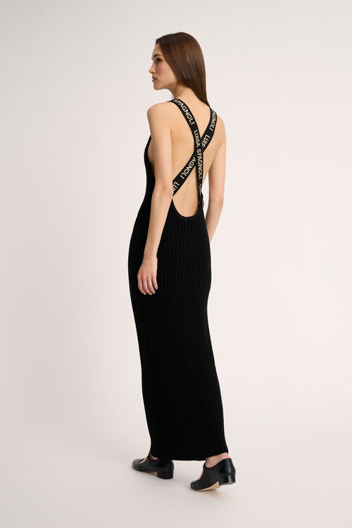 Luisa Spagnoli Mendez - Abito con spalline jacquard - Fashion Show Consegna Veloce
