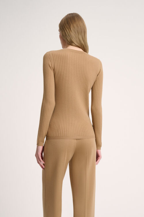 Luisa Spagnoli Maggi - Pullover a coste Nuova