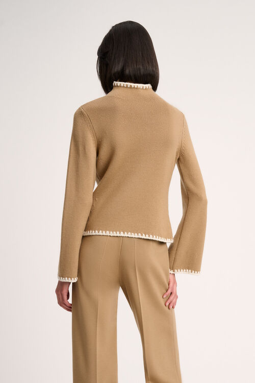 Luisa Spagnoli Monet - Pullover lupetto 2025