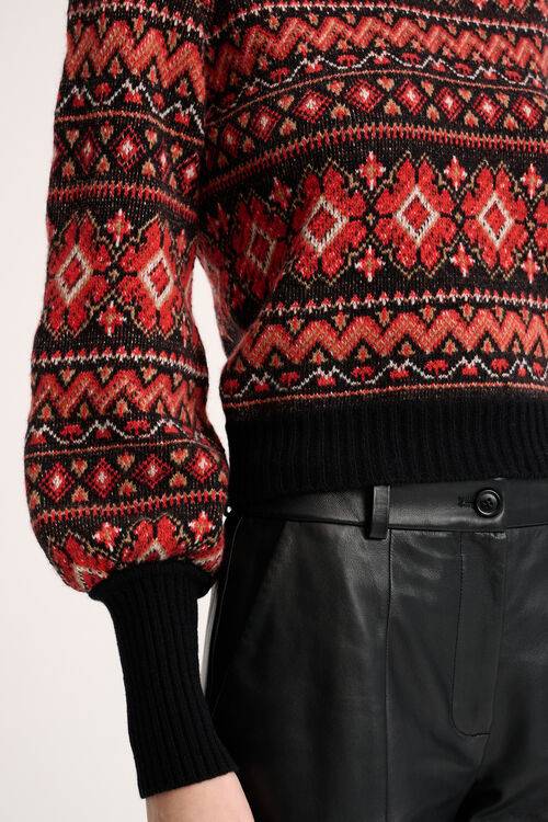 Luisa Spagnoli Correttore - Pullover jacquard Qualità Garantita