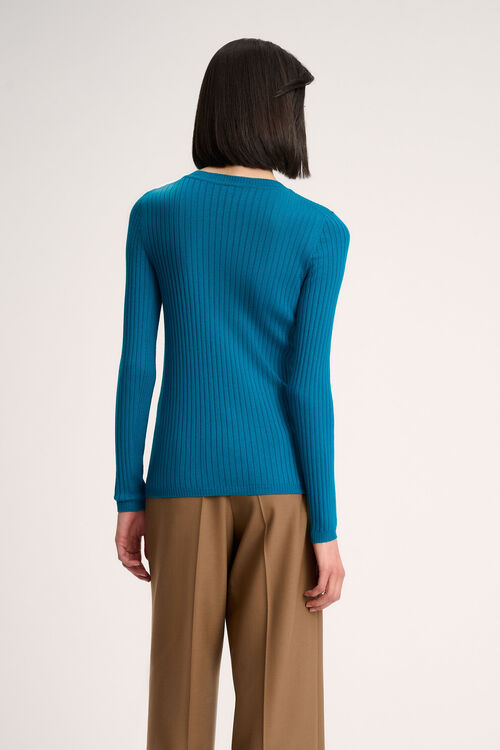 Luisa Spagnoli Maggi - Pullover a coste Presa