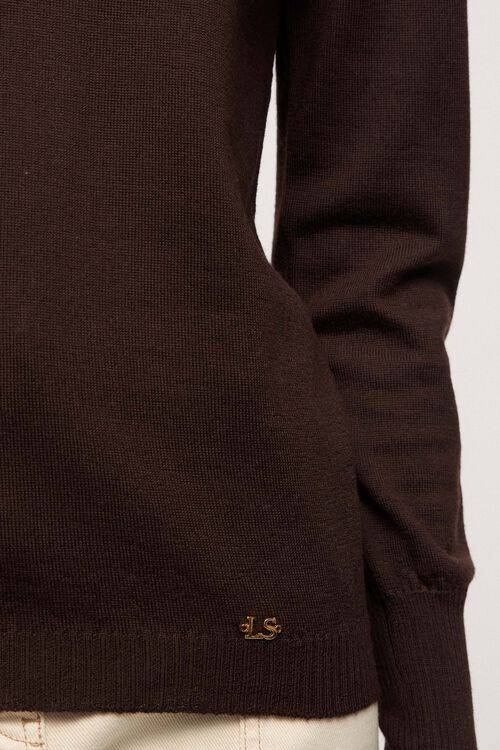 Luisa Spagnoli Mossa - Pullover in lana Saldi Di Fabbrica