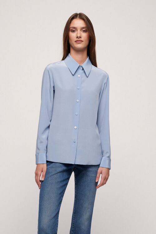 Luisa Spagnoli Limonaia - Camicia in seta Nuova