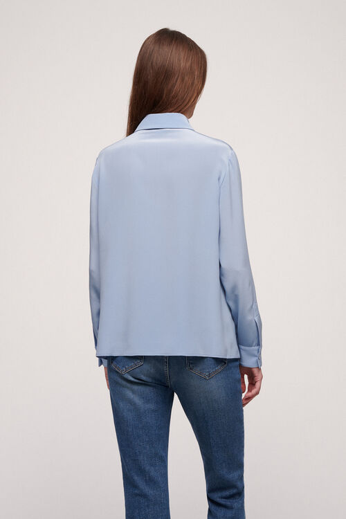Luisa Spagnoli Limonaia - Camicia in seta Nuova