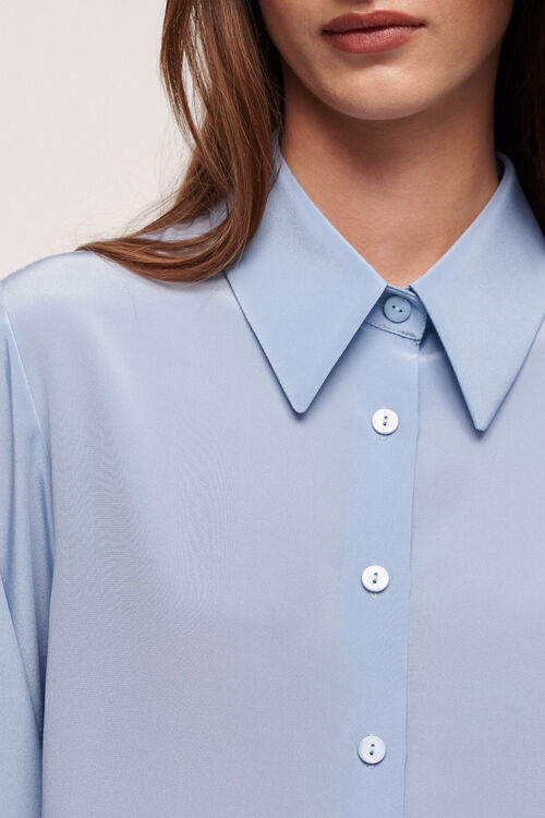 Luisa Spagnoli Limonaia - Camicia in seta Nuova