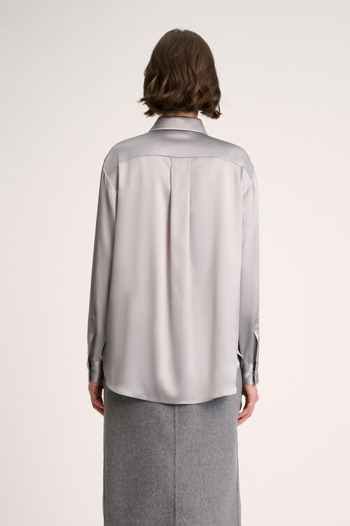 Luisa Spagnoli Levriero - Camicia in seta In Linea