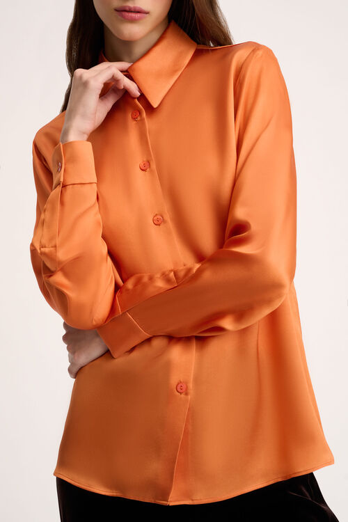 Luisa Spagnoli Livello - Camicia in seta Promozione