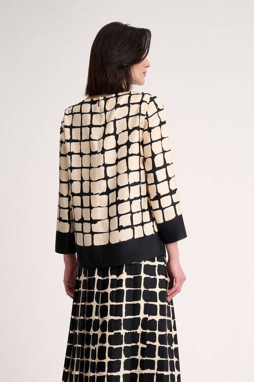 Luisa Spagnoli Leggio - Blusa a quadri Pezzi Unici
