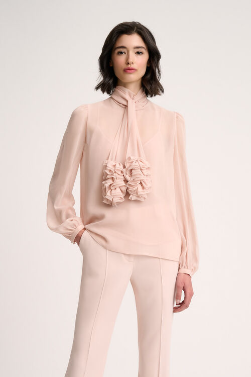 Luisa Spagnoli Lola - Blusa con ruches Promozione Limitata