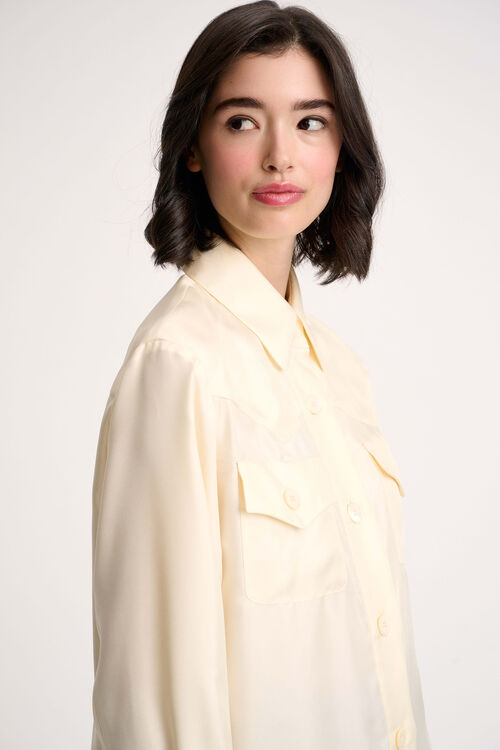 Luisa Spagnoli Lecita - Camicia in seta - Fashion Show Fino Al -60%