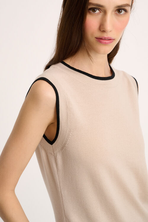 Luisa Spagnoli Macinapepe - Top in maglia Affare Del Giorno