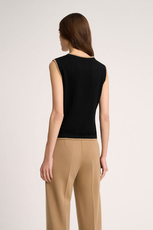 Luisa Spagnoli Macinapepe - Top in maglia In Vendita
