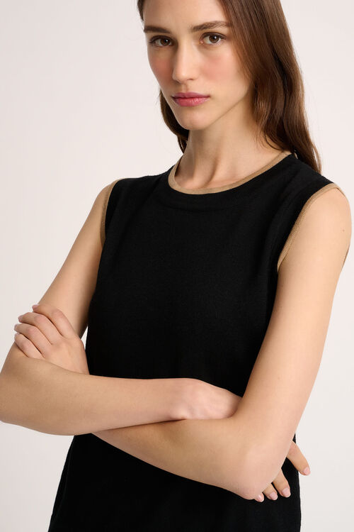Luisa Spagnoli Macinapepe - Top in maglia In Vendita