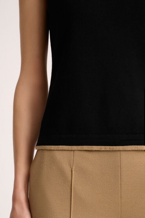 Luisa Spagnoli Macinapepe - Top in maglia In Vendita