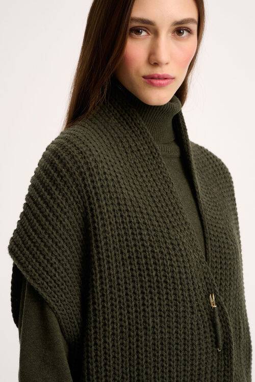 Luisa Spagnoli Capsula - Gilet in maglia Italy