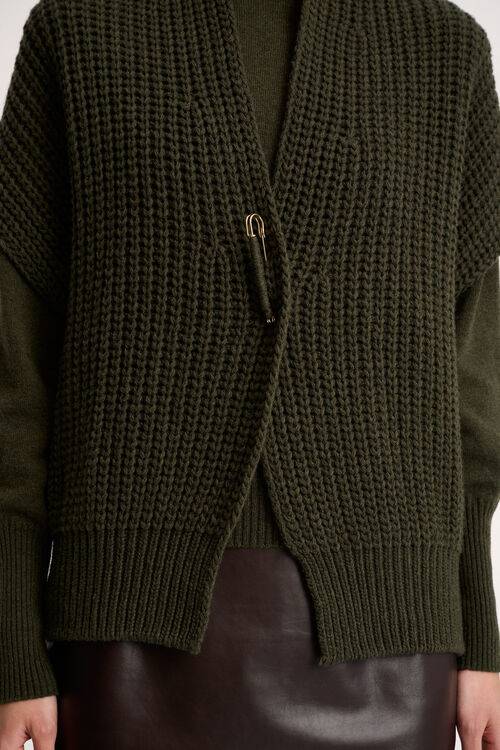 Luisa Spagnoli Capsula - Gilet in maglia Italy
