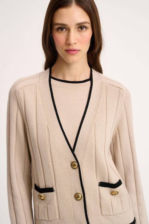 Luisa Spagnoli Mozione - Cardigan bon ton Italia
