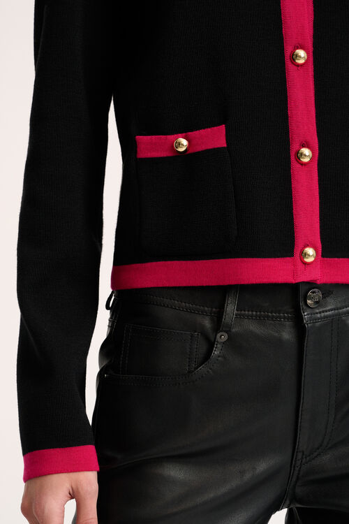 Luisa Spagnoli Materiale - Cardigan bon ton 2025