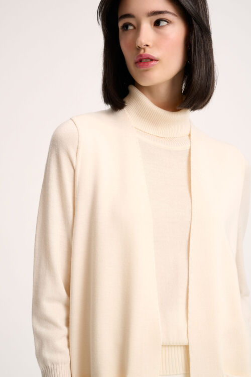 Luisa Spagnoli Menna - Gilet in maglia In Linea