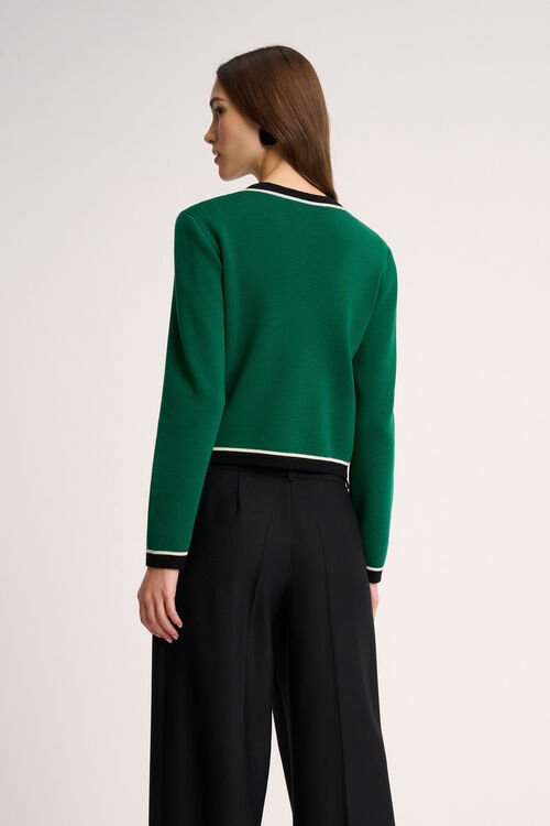 Luisa Spagnoli Materiale - Cardigan bon ton Qualità Garantita