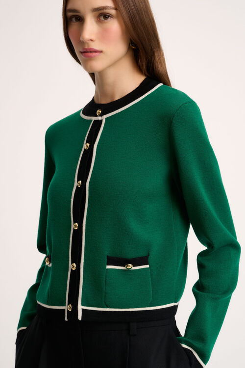 Luisa Spagnoli Materiale - Cardigan bon ton Qualità Garantita