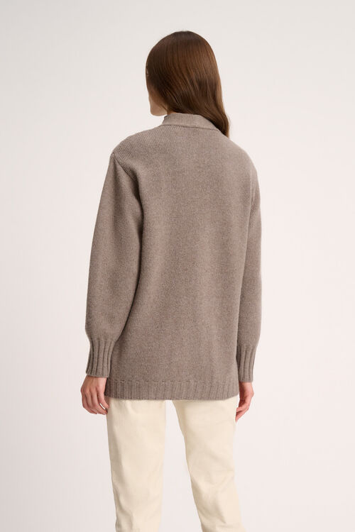 Luisa Spagnoli Canolo - Cardigan in misto cashmere Negozi Online